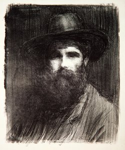 氏の肖像アングラダ、1907 作： Albert de Belleroche